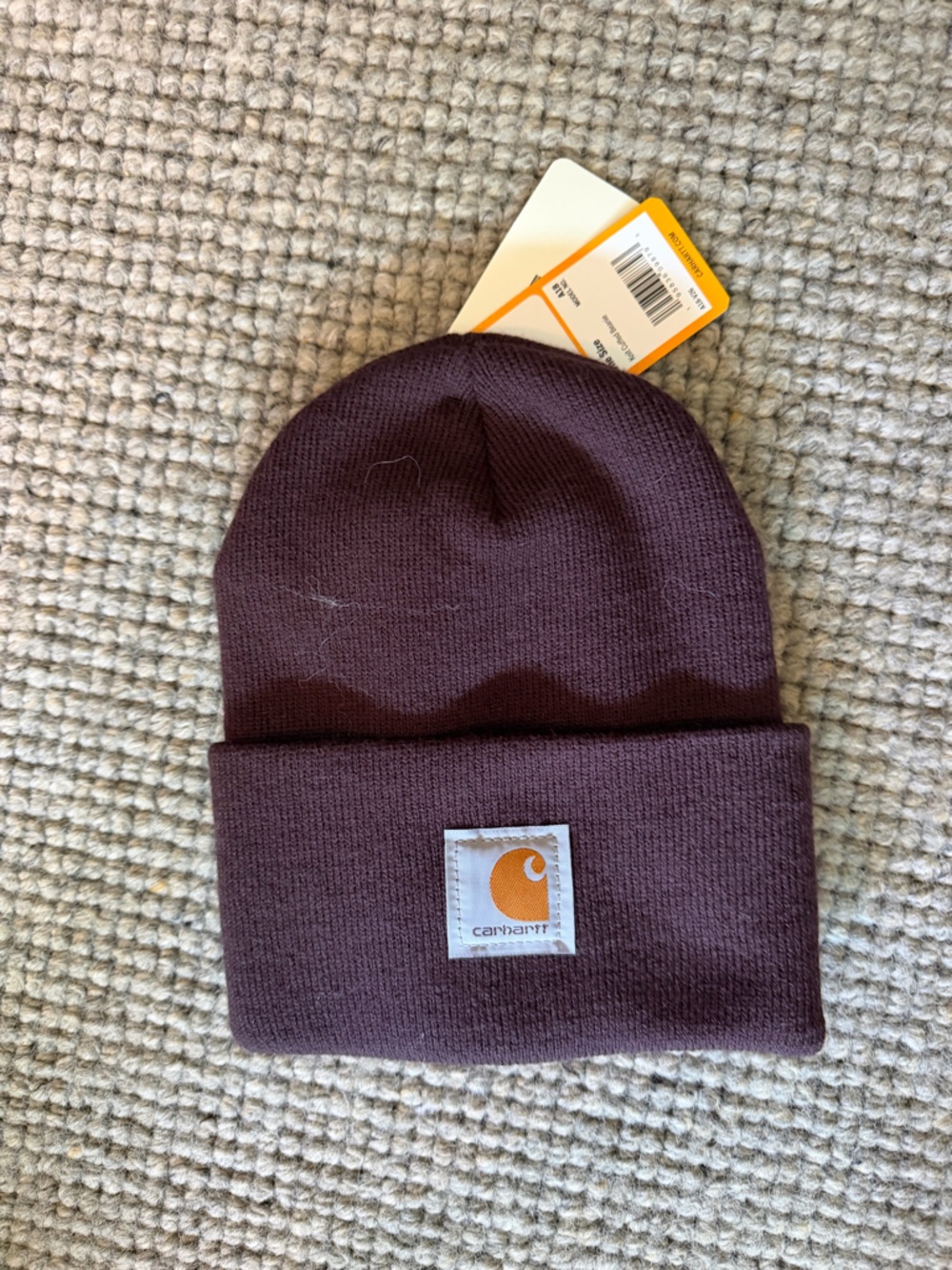 Carhartt Maroon Beanie